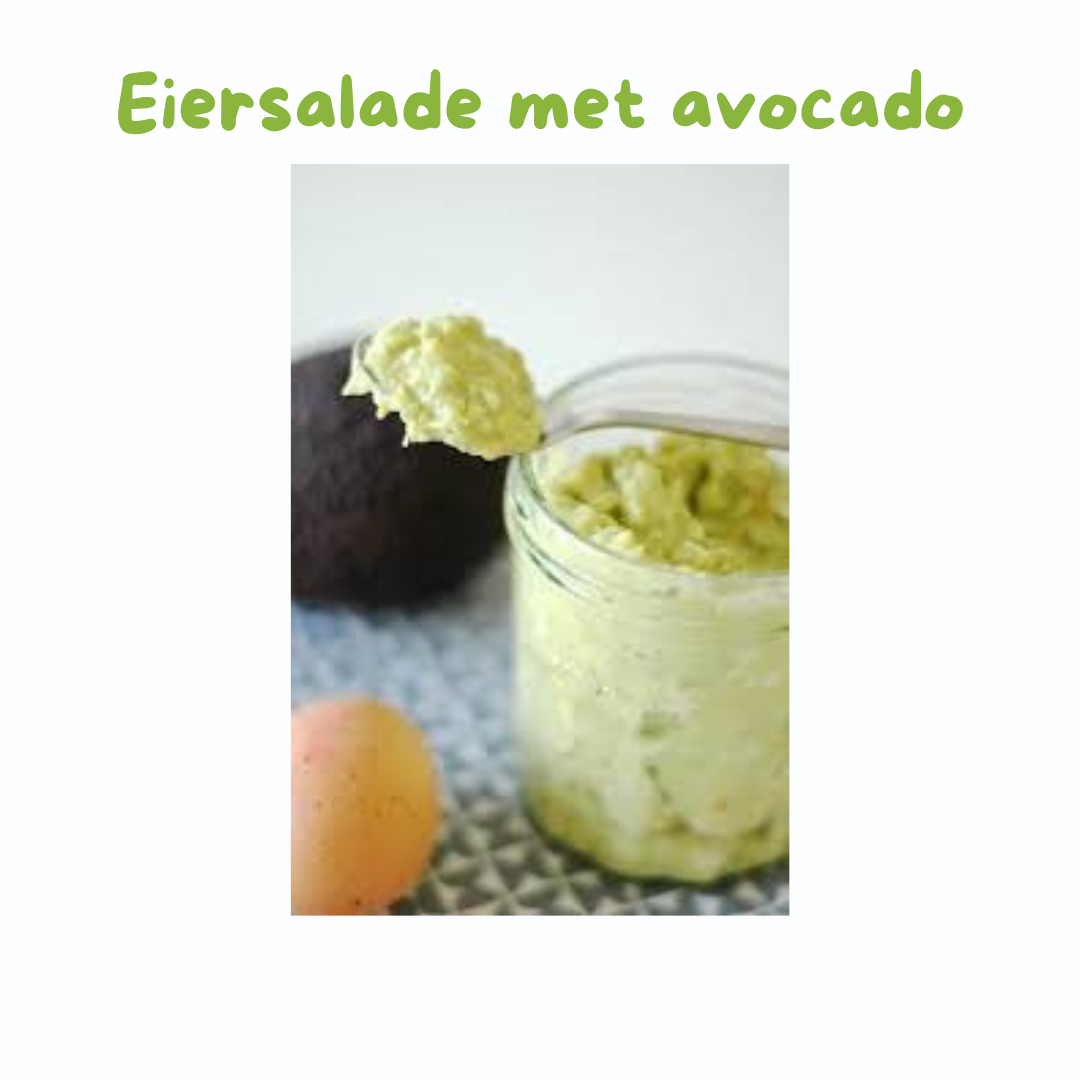 Eiersalade met avocado